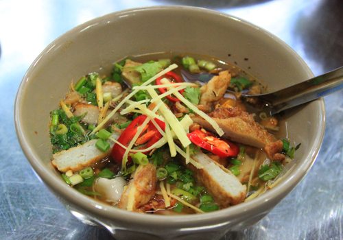 Bánh canh chả cá nhồng thơm ngon